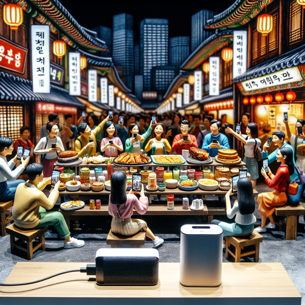 맛집 투어에서 스마트폰의 필수 역할